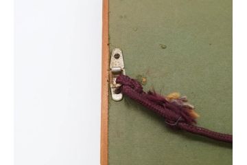 ペルシャ　サファビー朝　ポロをする図　躍動感のある素敵な陶額(在銘、陶画、サファヴィー、壁掛け)(R-070270)