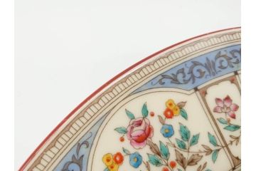 希少　イギリス　MINTONS(ミントン)　HAZLEMERE(ヘイゼルミア)　クラシックな雰囲気が素敵なプレート6枚セット(箱付き、洋食器、皿)(R-070273)