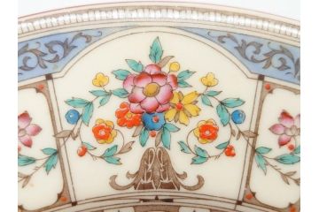 希少　イギリス　MINTONS(ミントン)　HAZLEMERE(ヘイゼルミア)　クラシックな雰囲気が素敵なプレート6枚セット(箱付き、洋食器、皿)(R-070273)