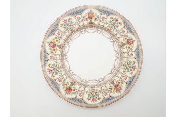 希少　イギリス　MINTONS(ミントン)　HAZLEMERE(ヘイゼルミア)　クラシックな雰囲気が素敵なプレート6枚セット(箱付き、洋食器、皿)(R-070273)