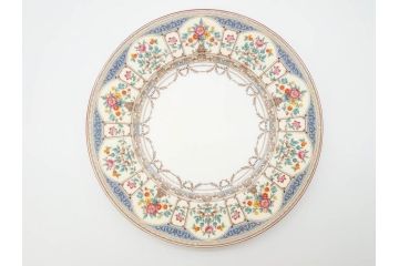 希少　イギリス　MINTONS(ミントン)　HAZLEMERE(ヘイゼルミア)　クラシックな雰囲気が素敵なプレート6枚セット(箱付き、洋食器、皿)(R-070273)
