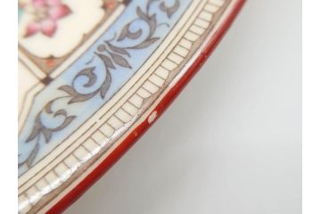 希少　イギリス　MINTONS(ミントン)　HAZLEMERE(ヘイゼルミア)　クラシックな雰囲気が素敵なプレート6枚セット(箱付き、洋食器、皿)(R-070273)