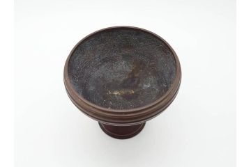 鋳金工芸作家　香取秀真(秀治郎)　繊細な意匠にこだわりを感じる博山爐(帝室技芸員、共箱付き、香炉)(R-070278)