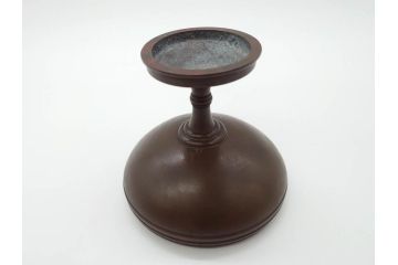 鋳金工芸作家　香取秀真(秀治郎)　繊細な意匠にこだわりを感じる博山爐(帝室技芸員、共箱付き、香炉)(R-070278)