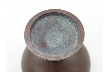 鋳金工芸作家　香取秀真(秀治郎)　繊細な意匠にこだわりを感じる博山爐(帝室技芸員、共箱付き、香炉)(R-070278)