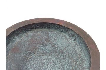 鋳金工芸作家　香取秀真(秀治郎)　繊細な意匠にこだわりを感じる博山爐(帝室技芸員、共箱付き、香炉)(R-070278)
