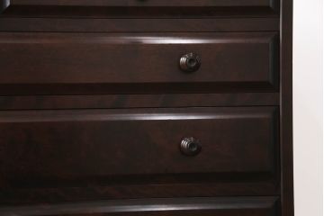 中古　美品　北海道民芸家具　取り入れやすいサイズが嬉しい!落ち着きのある大人の空間を演出するチェスト(引き出し、ローボード、ローチェスト、サイドチェスト)(R-070287)
