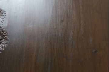 和製ビンテージ　レアモデル　軽井沢彫り　こだわりの空間づくりにおすすめのレコードケース(レコードキャビネット、サイドテーブル、サイドデスク、サイドキャビネット、収納棚、戸棚、ヴィンテージ)(R-070294)