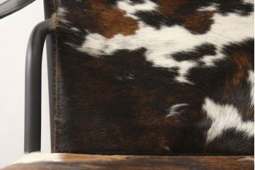 中古　ダメージあり　Cassina(カッシーナ)　ル・コルビュジエ ピエール・ジャンヌレ シャルロット・ペリアン　LC1　個性が光る!ワンランク上の空間づくりにおすすめなスリングチェア(バスキュランチェア、アームチェア、椅子、イス、Le Corbusier)(定価539,000円)(R-070296)