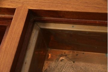 中古　民芸家具　趣ある佇まいが目を引く囲炉裏テーブル(木製火鉢、長火鉢、ダイニングテーブル、4人掛け、6人掛け)(R-070315)