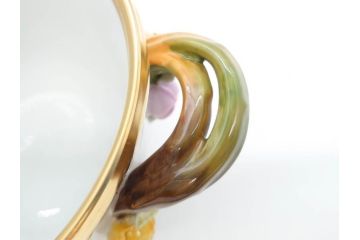 デンマーク　ROYAL COPENHAGEN(ロイヤルコペンハーゲン)　最高峰コレクション　フローラダニカ　多彩な花たちが煌びやかな印象を与えるワインクーラー(洋食器)(R-070340)