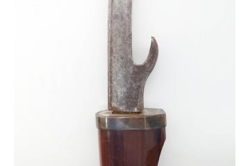 江戸期　楠多門兵行正成?　全長430mm　兜割(武具、在銘、鉄地、鉢割)(R-070342)