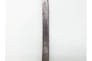 江戸期　楠多門兵行正成?　全長430mm　兜割(武具、在銘、鉄地、鉢割)(R-070342)