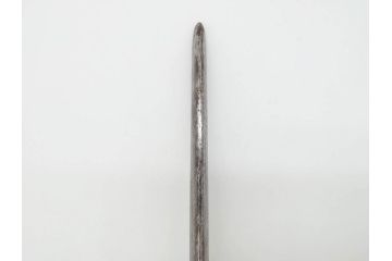 江戸期　楠多門兵行正成?　全長430mm　兜割(武具、在銘、鉄地、鉢割)(R-070342)
