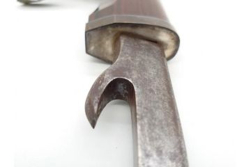 江戸期　楠多門兵行正成?　全長430mm　兜割(武具、在銘、鉄地、鉢割)(R-070342)