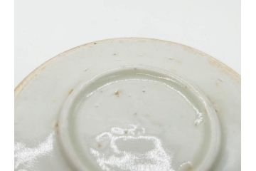 江戸期　古伊万里　染付　小振りで可愛らしい三段重(三段重鉢、小さなお重箱、珍味入れ、薬味入れ、小物入れ、ミニ)(R-070346)