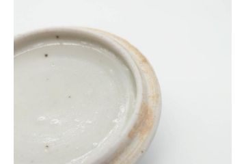 江戸期　古伊万里　染付　小振りで可愛らしい三段重(三段重鉢、小さなお重箱、珍味入れ、薬味入れ、小物入れ、ミニ)(R-070346)