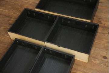 和製ビンテージ　最高級!　手打ち金具　凝った金具が上質な雰囲気を醸し出す仙台小箪笥(仙台箪笥、整理箪笥、収納たんす、引き出し、ヴィンテージ)(R-070352)