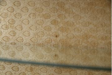 イギリスアンティーク　猫脚が目を引くハーフムーンキャビネット(サイドキャビネット、ガラスケース、ショーケース、飾り棚、戸棚、収納棚、コンソールテーブル、半円、英国)(R-070356)