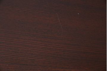 中古　栗材　上質な和の空間を演出する水屋箪笥(食器棚、茶箪笥、戸棚、収納棚、キャビネット)(R-070360)