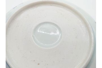 江戸期　古伊万里　染付　松竹梅文　5.1寸　約16cm　繊細に描かれた線描が美しい中皿5枚セット(和食器、和皿、五寸一分)(R-070397)