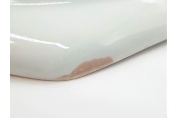 江戸期　上手物　古伊万里　染付　花鳥文　約22cm　7寸　美しい意匠が目を惹く八角皿2枚セット(七寸、中皿、和皿、和食器)(R-070400)