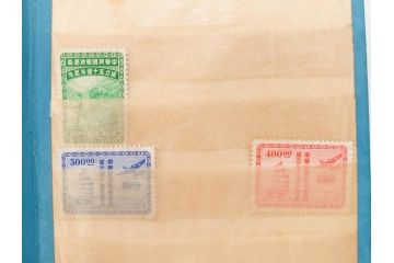 中華民国郵政　孫文　廖仲　エンタイヤ　壹分 貮圓 壹捌仟佰圓 五仟圓 五萬圓他　中国切手など色々127枚セット(切手帳、孫中山)(R-070403)