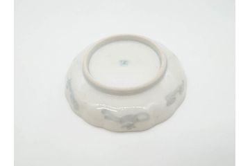幕末　古伊万里　金彩　色絵　約12cm　3.8寸　煌びやかな絵付けが素敵な小皿5枚セット(獅子、松竹、和食器、深皿、和皿、三寸八分)(R-070406)