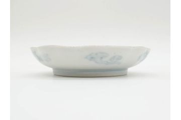 幕末　古伊万里　金彩　色絵　約12cm　3.8寸　煌びやかな絵付けが素敵な小皿6枚セット(獅子、松竹、和食器、深皿、和皿、三寸八分)(R-070407)