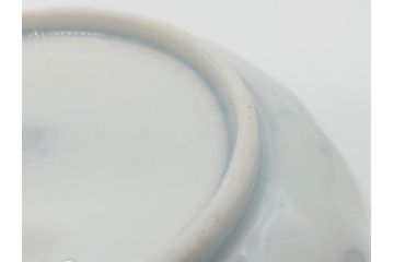 幕末　古伊万里　金彩　色絵　約12cm　3.8寸　煌びやかな絵付けが素敵な小皿6枚セット(獅子、松竹、和食器、深皿、和皿、三寸八分)(R-070407)