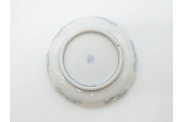 幕末　古伊万里　金彩　色絵　約12cm　3.8寸　煌びやかな絵付けが素敵な小皿6枚セット(獅子、松竹、和食器、深皿、和皿、三寸八分)(R-070407)