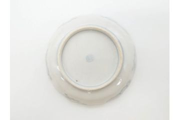 幕末　古伊万里　金彩　色絵　約12cm　3.8寸　煌びやかな絵付けが素敵な小皿6枚セット(獅子、松竹、和食器、深皿、和皿、三寸八分)(R-070407)