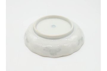 幕末　古伊万里　金彩　色絵　約12cm　3.8寸　煌びやかな絵付けが素敵な小皿5枚セット(獅子、松竹、和食器、深皿、和皿、三寸八分)(R-070408)