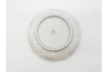 幕末　古伊万里　金彩　色絵　約12cm　3.8寸　煌びやかな絵付けが素敵な小皿5枚セット(獅子、松竹、和食器、深皿、和皿、三寸八分)(R-070408)