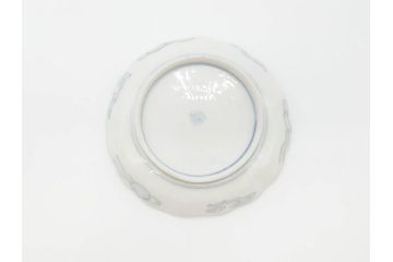 幕末　古伊万里　金彩　色絵　約12cm　3.8寸　煌びやかな絵付けが素敵な小皿5枚セット(獅子、松竹、和食器、深皿、和皿、三寸八分)(R-070409)