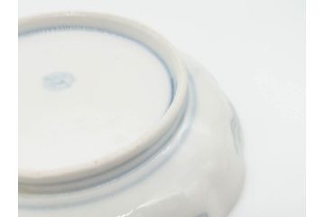 幕末　古伊万里　金彩　色絵　約12cm　3.8寸　煌びやかな絵付けが素敵な小皿5枚セット(獅子、松竹、和食器、深皿、和皿、三寸八分)(R-070409)