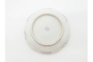 幕末　古伊万里　金彩　色絵　約12cm　3.8寸　煌びやかな絵付けが素敵な小皿5枚セット(獅子、松竹、和食器、深皿、和皿、三寸八分)(R-070409)