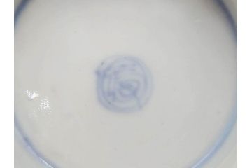 江戸期　古伊万里　金彩　色絵　約12cm　3.8寸　一つ一つ丁寧に絵付けされた豪華な蓋付き茶碗3客セット(獅子、松竹、和食器、三寸八分)(R-070416)