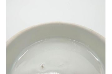 江戸期　古伊万里　金彩　色絵　約12cm　3.8寸　一つ一つ丁寧に絵付けされた豪華な蓋付き茶碗3客セット(獅子、松竹、和食器、三寸八分)(R-070417)