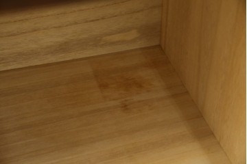 中古　志太民芸家具　天板リメイク　美しい杢目が上質な和の雰囲気を演出するローチェスト(サイドボード、テレビボード)(R-070427)