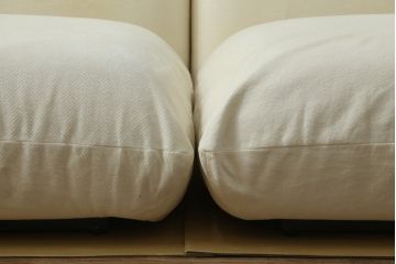 中古　arflex(アルフレックス)　MARENCO(マレンコ)　Mario Marenco(マリオ・マレンコ)　替えカバー付き　ゆったりくつろげる2人掛けソファ(二人掛けソファ、2P)(定価ソファ約53万円、カバー約6万4千円)(R-070442)