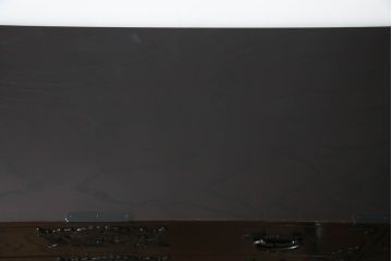 中古　欅産業　凝ったつくりの大振りの金具が目を惹く仙台箪笥サイドボード(サイドチェスト、ローチェスト、収納箪笥、衣装箪笥、引き出し)(R-070443)