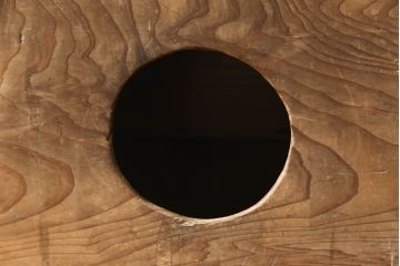 和製アンティーク　古い木味とシンプルなデザインが魅力の踏み台(ステップ、ラダー、飾り台、花台)(R-070464)