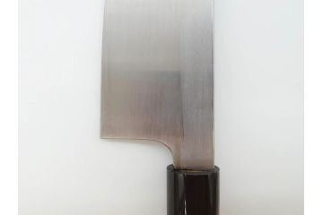 日本の名工　重房作(飯塚解房)　長期保管品　全長340mm　出刃包丁(共箱付き、ナイフ、刃物)(R-070476)