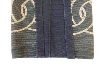 明治期　刺し子　半纏&頭巾セット(刺子、古布、消防、火消、帽子)(R-070477)