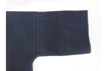 明治期　刺し子　半纏&頭巾セット(刺子、古布、消防、火消、帽子)(R-070477)