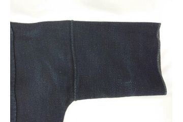 明治期　刺し子　半纏&頭巾セット(刺子、古布、消防、火消、帽子)(R-070477)