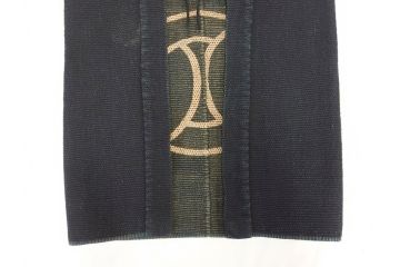 明治期　刺し子　半纏&頭巾セット(刺子、古布、消防、火消、帽子)(R-070477)