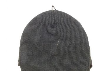 明治期　刺し子　半纏&頭巾セット(刺子、古布、消防、火消、帽子)(R-070477)