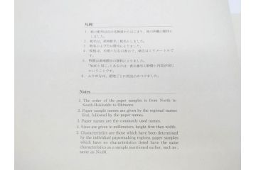 全国手すき和紙連合会　わがみ堂　1992年11月15日発行　上下巻+資料　平成の紙譜 全3冊(古本、和本、箱付き)(R-070481)